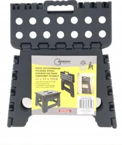 Opvouwbare Kruk - Keukentrap - Zwart -Winkel Voor Schoonmaakartikelen 1010x1200 1