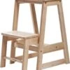 Opstapkruk 2 Treden - Hout 38x48xh54cm 1 Opstapkruk 2 Treden - Hout 38x48xh54cm -Winkel Voor Schoonmaakartikelen 1064x1200 3