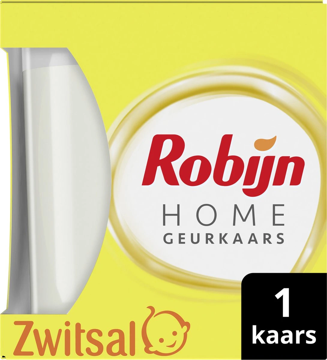 Robijn Zwitsal - Home Geurkaars - 115 gram Robijn Zwitsal - Home Geurkaars - 115 Gram -Winkel Voor Schoonmaakartikelen