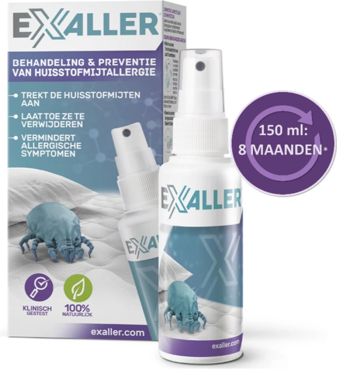 Exaller Anti Huisstofmijt Spray 150ml - 100% Natuurlijk huismijt bestrijder - Klinisch getest - Behandeling en Preventie van Huisstofmijtallergie Exaller Anti Huisstofmijt Spray 150ml - 100% Natuurlijk Huismijt Bestrijder - Klinisch Getest - Behandeling En Preventie Van Huisstofmijtallergie -Winkel Voor Schoonmaakartikelen 1098x1200 2