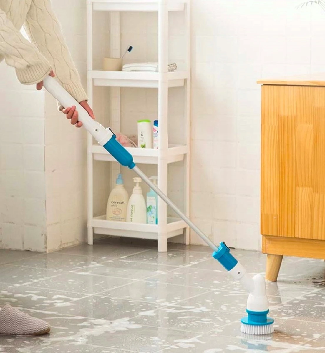 Elektrische Schoonmaakborstel - Draadloos - 3 Opzetstukken - Oplaadbaar - Schrobber - Poetsmachine - Schoonmaak Middelen - Schoonmaak Borstel - Schrobborstel - Badkamer / Keuken - Poetsmachine - Polijstmachine - Reinigingsborstel Merkloos Elektrische Schoonmaakborstel - Draadloos - 3 Opzetstukken - Oplaadbaar - Schrobber - Poetsmachine - Schoonmaak Middelen - Schoonmaak Borstel - Schrobborstel - Badkamer / Keuken - Poetsmachine - Polijstmachine - Reinigingsborstel -Winkel Voor Schoonmaakartikelen 1104x1200 2