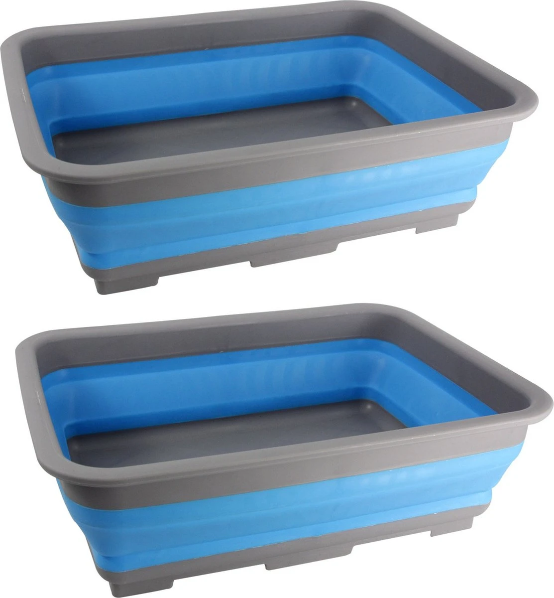 1x Grijs/blauwe opvouwbare afwasbak 37 x 28 cm - Keukenbenodigdheden - Afwassen - Afwasbakken/afwasteilen/afdruiprekken opvouwbaar 1x Grijs/blauwe Opvouwbare Afwasbak 37 X 28 Cm - Keukenbenodigdheden - Afwassen - Afwasbakken/afwasteilen/afdruiprekken Opvouwbaar -Winkel Voor Schoonmaakartikelen 1113x1200 3