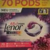 Lenor All In 1 Wasmiddel Pods Amethist & Bloemen Boeket - 70 Wasbeurten - Voordeelverpakking -Winkel Voor Schoonmaakartikelen 1117x1200