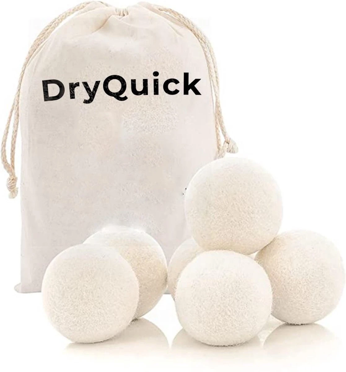 DRYQUICK Drogerballen- Wasbollen- Duurzaam Schapenwol - Herbruikbaar- 6 XL Wasballen Wit DRYQUICK Drogerballen- Wasbollen- Duurzaam Schapenwol - Herbruikbaar- 6 XL Wasballen Wit -Winkel Voor Schoonmaakartikelen 1117x1200 2