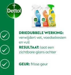 Dettol - 1,5L Allesreiniger Spray Power & Fresh - Badkamer 1x500 Ml Keuken 1x500ml Citrus 1x500ml - Voordeelverpakking -Winkel Voor Schoonmaakartikelen 1125x1200 1