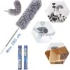 Fain® Plumeau Met Telescoopsteel – Grijs – 80 Tot 280 Cm - Uitschuifbaar – Wasbaar - Flexibel 360° Draaibaar – Duster - Microvezel Ragebol -Winkel Voor Schoonmaakartikelen 1138x1200 3