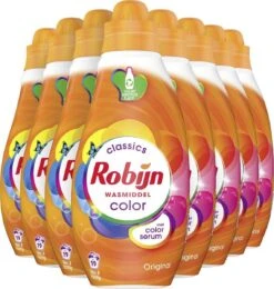 Robijn Klein & Krachtig Color Vloeibaar Wasmiddel - 8 X 19 Wasbeurten - Voordeelverpakking -Winkel Voor Schoonmaakartikelen 1141x1200