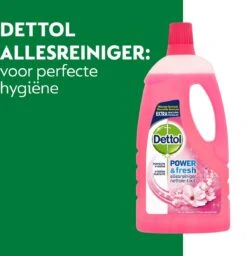 Dettol - Power & Fresh - Allesreiniger - Kersenbloesem - 8 X 1 Liter -Winkel Voor Schoonmaakartikelen 1157x1200 1