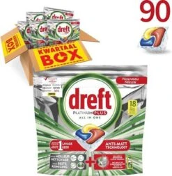 Dreft Platinum Plus Citroen - Voordeelverpakking 5x18 Stuks - Wasmiddel Capsules -Winkel Voor Schoonmaakartikelen 1170x1200 4