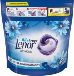 Winkel Voor Schoonmaakartikelen 15 Lenor Wasmiddel All-in-1 Pods Zeebries 39 Stuks