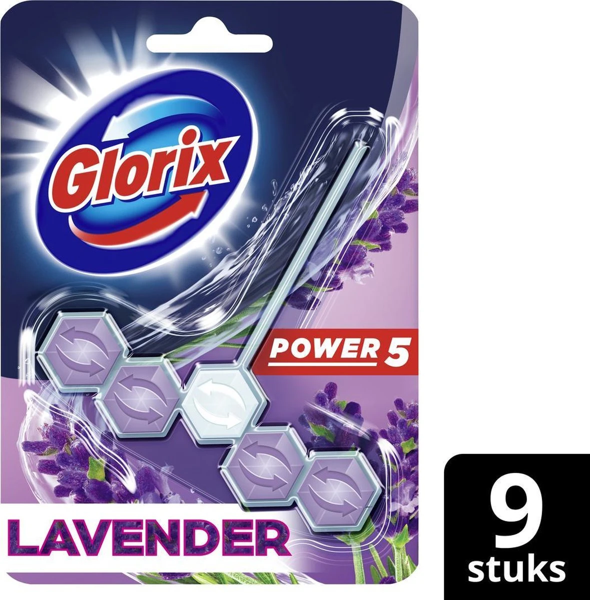 Glorix Power 5 Toiletblokken - Lavendel - 9 stuks - Voordeelverpakking Glorix Power 5 Toiletblokken - Lavendel - 9 Stuks - Voordeelverpakking -Winkel Voor Schoonmaakartikelen 1180x1200 2