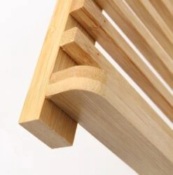 Merkloos Decopatent® Afdruiprek Voor Afwas - Bamboe - Hout - Inklapbaar Afdruiprek - Afwasrekje Inclusief Bestekhouder - Afwas Druiprek -Winkel Voor Schoonmaakartikelen 1184x1200 2