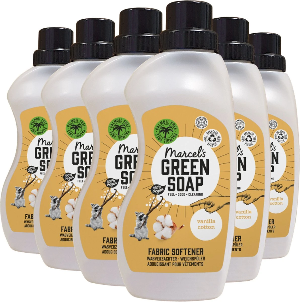 Marcel's Green Soap Wasverzachter Vanille & Katoen - 6 x 750 ml Marcel's Green Soap Wasverzachter Vanille & Katoen - 6 X 750 Ml -Winkel Voor Schoonmaakartikelen 1192x1200 1