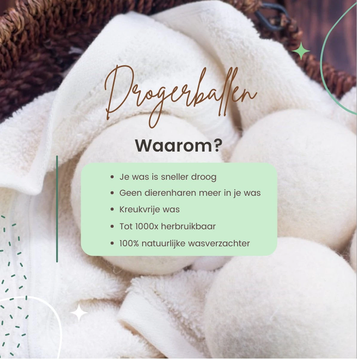 Geniet van Gemak® | Herbruikbare Wollen Drogerballen | Wasbollen | Schaapswol | Duurzame en Energiebesparende Wasballen | 6 XL Drogerballen Geniet Van Gemak® | Herbruikbare Wollen Drogerballen | Wasbollen | Schaapswol | Duurzame En Energiebesparende Wasballen | 6 XL Drogerballen -Winkel Voor Schoonmaakartikelen 1195x1200 1