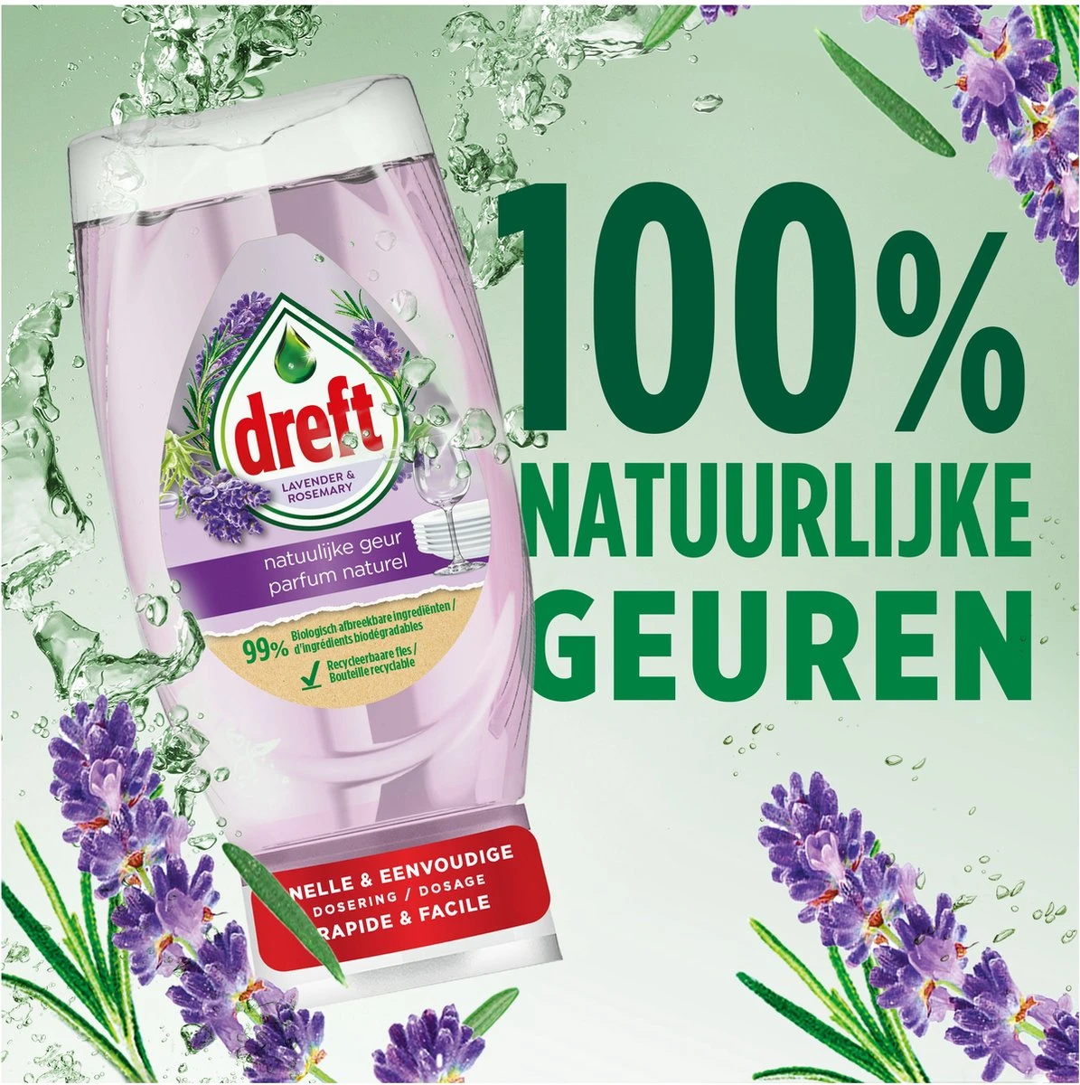 Dreft Natuurlijke Geur - Afwasmiddel - Lavendel & Rozemarijn - Ondersteboven Fles - Voordeelverpakking 8 x 370 ml Dreft Natuurlijke Geur - Afwasmiddel - Lavendel & Rozemarijn - Ondersteboven Fles - Voordeelverpakking 8 X 370 Ml -Winkel Voor Schoonmaakartikelen 1195x1200 5