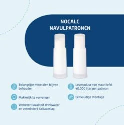 NoCalc Navulpatronen - 2 Stuks - Gebruik I.c.m. Electronic Sensor - Waterontharder - Waterontkalker -Winkel Voor Schoonmaakartikelen 1196x1200 4