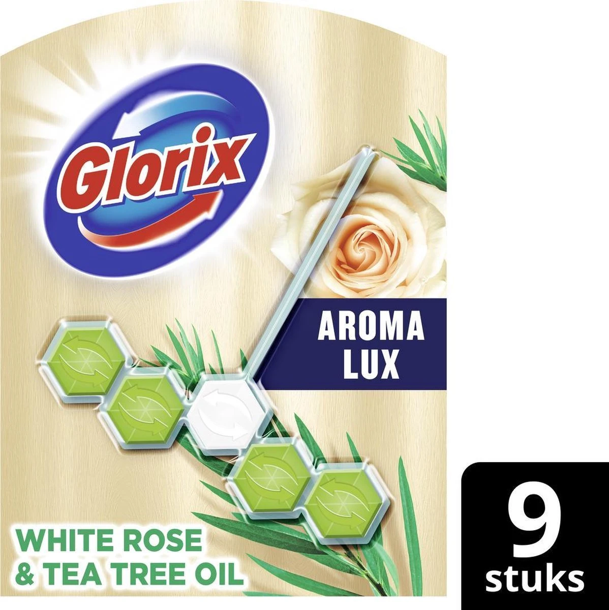 Glorix Aroma Lux Toiletblokken White Rose & Tea Tree Oil - 9 x 55g - Voordeelverpakking Glorix Aroma Lux Toiletblokken White Rose & Tea Tree Oil - 9 X 55g - Voordeelverpakking -Winkel Voor Schoonmaakartikelen 1198x1200 11