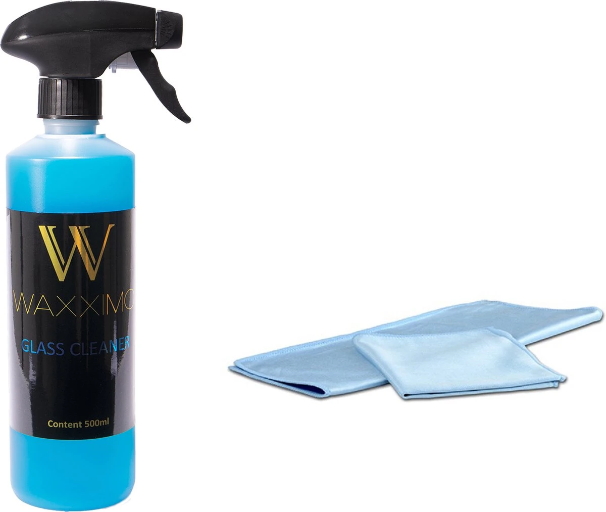 Waxximo COMBIDEAL Glasreiniger spray + 2 glasdoeken - Auto ruiten reinigen - Ramen reiniger - Streeploze ramen - Ruitendoek - Glansdoek Waxximo COMBIDEAL Glasreiniger Spray + 2 Glasdoeken - Auto Ruiten Reinigen - Ramen Reiniger - Streeploze Ramen - Ruitendoek - Glansdoek -Winkel Voor Schoonmaakartikelen