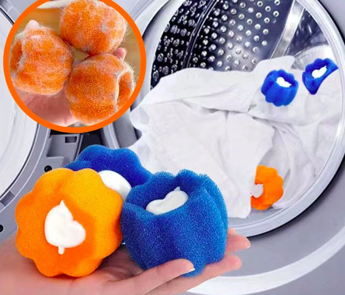 Wasbol - Kat - Haarverwijderaar voor huisdieren - Haarverwijderaar - Wasbollen voor wasmachine - Wasbollen - 6 stuks - Drogerballen. Merkloos Wasbol - Kat - Haarverwijderaar Voor Huisdieren - Haarverwijderaar - Wasbollen Voor Wasmachine - Wasbollen - 6 Stuks - Drogerballen. -Winkel Voor Schoonmaakartikelen