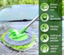 Merkloos Professionele Telescopische Wasborstel + Tonova Pen - Auto Schoonmaakborstel - Anti Slip - Auto, Caravan & Camper - Uitschuifbaar - Groen -Winkel Voor Schoonmaakartikelen 1200x1042 1