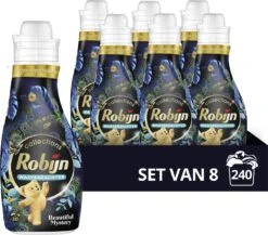 Robijn Collections Beautiful Mystery Wasverzachter - 8 X 30 Wasbeurten - Voordeelverpakking 10 Robijn Collections Beautiful Mystery Wasverzachter - 8 X 30 Wasbeurten - Voordeelverpakking -Winkel Voor Schoonmaakartikelen 1200x1053