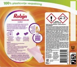 Robijn Classics Color Wasmiddeldoekjes - 4 X 16 Wasstrips - Voordeelverpakking 5 Robijn Classics Color Wasmiddeldoekjes - 4 X 16 Wasstrips - Voordeelverpakking -Winkel Voor Schoonmaakartikelen 1200x1055