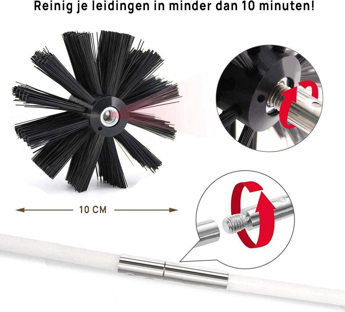 Kibani schoorsteenborstel 7 meter - schoorsteenreiniger - schoorsteenveger - schoorsteenveegset - schoorsteen borstel - veegkit - borstelset voor boormachine - boormachine Kibani Schoorsteenborstel 7 Meter - Schoorsteenreiniger - Schoorsteenveger - Schoorsteenveegset - Schoorsteen Borstel - Veegkit - Borstelset Voor Boormachine - Boormachine -Winkel Voor Schoonmaakartikelen 1200x1085 4