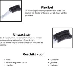 2x Luxaflex Reiniger - Jaloezie Reiniger - Lamellen Borstel - Stoffer -Plumeau - Stof Reiniger - Microvezeldoek - Borstel - -Winkel Voor Schoonmaakartikelen 1200x1085 5