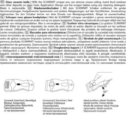 Scanpart Kookplaat Schraper - Schraapijzer - Radeermes - Voor Alle Glazen Kookplaten - Zoals Keramische Inductie En Halogeen Kookplaten - Kunststof - Vervangbaar Mesje - Krasvrij -Winkel Voor Schoonmaakartikelen 1200x1097 6