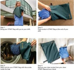 STNKY Pro Edition - Wasbare Sport, Reis- En Wastas - Groen - 13 Liter - Geurloos 8 STNKY Pro Edition - Wasbare Sport, Reis- En Wastas - Groen - 13 Liter - Geurloos -Winkel Voor Schoonmaakartikelen 1200x1129 1