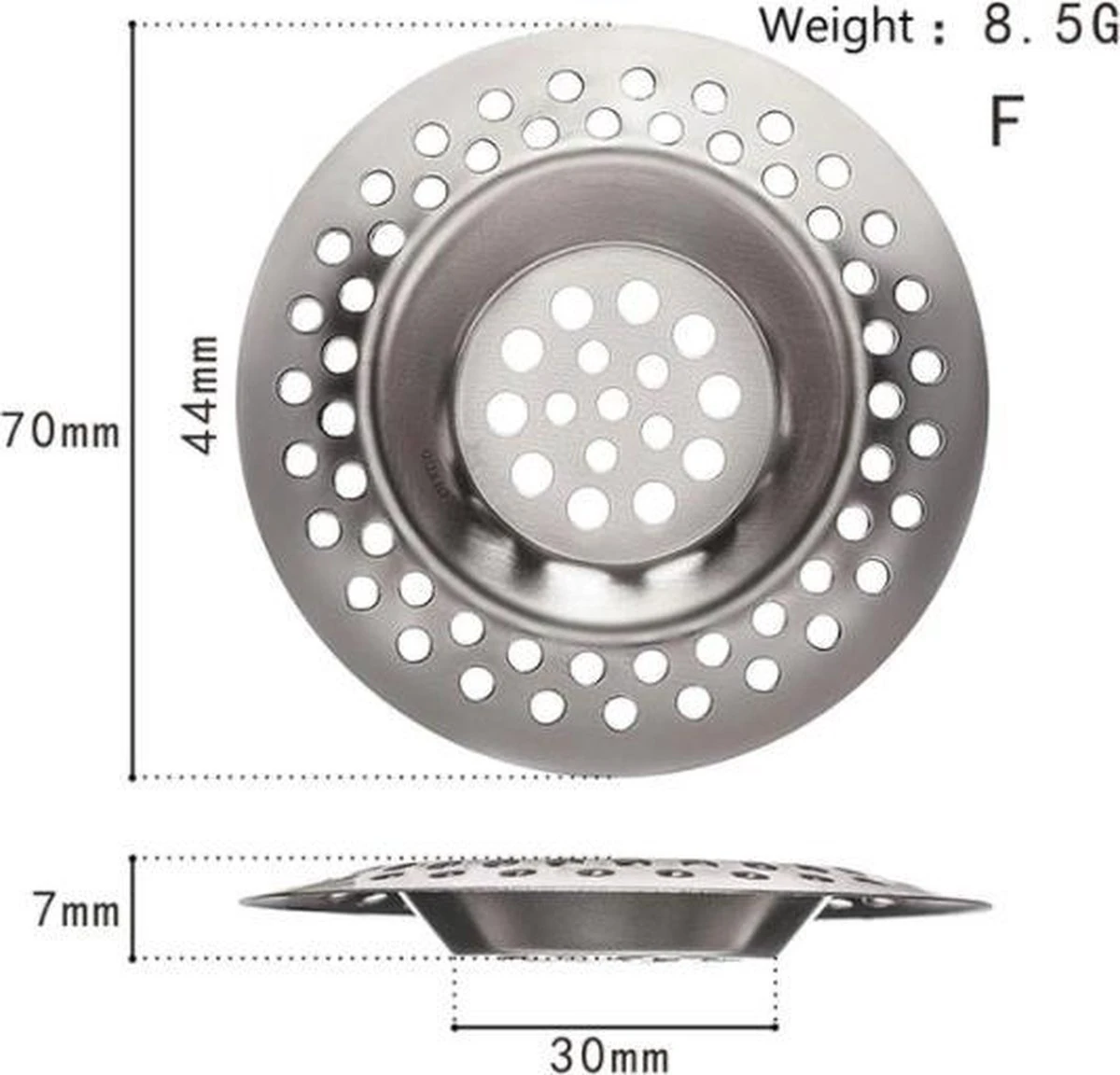 Korfplug - 1 Stuk - RVS Afvoerstop - Afvoerzeef - Gootsteenzeef - Afvoerplug - Zeefje - Keuken - Korfzeef - Zeefje voor in de spoelbak - Keuken - Luxe afvoerstop - Gootsteenstop - Zeef voor gootsteen - Plug Merkloos Korfplug - 1 Stuk - RVS Afvoerstop - Afvoerzeef - Gootsteenzeef - Afvoerplug - Zeefje - Keuken - Korfzeef - Zeefje Voor In De Spoelbak - Keuken - Luxe Afvoerstop - Gootsteenstop - Zeef Voor Gootsteen - Plug -Winkel Voor Schoonmaakartikelen 1200x1152 4