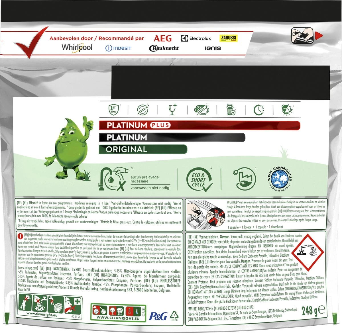 Dreft Platinum Plus All In One Machine Clean - Vaatwastabletten - 5 x 16 Tabletten Dreft Platinum Plus All In One Machine Clean - Vaatwastabletten - 5 X 16 Tabletten -Winkel Voor Schoonmaakartikelen 1200x1169 13