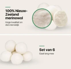 Tenify 6 XL Drogerballen + Extra Lavendel Olie - Wasbollen - Duurzaam - Schaapswol - Wasverzachter - Wasdrogerballen - Herbruikbare Droogballen - Energie Besparen 5 Tenify 6 XL Drogerballen + Extra Lavendel Olie - Wasbollen - Duurzaam - Schaapswol - Wasverzachter - Wasdrogerballen - Herbruikbare Droogballen - Energie Besparen -Winkel Voor Schoonmaakartikelen 1200x1169 4