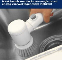 B-care Magic Brush - Elektrische Multifunctionele Schoonmaakborstel - 7 Opzetstukken - Wasborstel - Poetsmachine - Schrobborstel - Handborstel - Werkborstel - Schrobber - Boorborstel - Reinigingsborstel 11 B-care Magic Brush - Elektrische Multifunctionele Schoonmaakborstel - 7 Opzetstukken - Wasborstel - Poetsmachine - Schrobborstel - Handborstel - Werkborstel - Schrobber - Boorborstel - Reinigingsborstel -Winkel Voor Schoonmaakartikelen 1200x1170 7