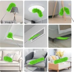 Strex Telescopische Plumeau Set Met Telescoopsteel - 60 Tot 140 Cm - Uitschuifbaar - Flexibel - Microvezel Ragebol - 5-Delige Schoonmaak Set -Winkel Voor Schoonmaakartikelen 1200x1174 8