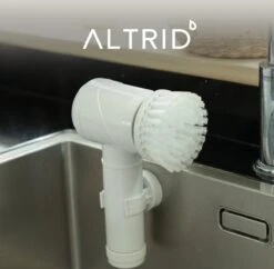 Altrid Elektrische Schoonmaakborstel - Oplaadbaar - Verbeterde Versie - 3 Opzetstukken - Poetsmachine - Handborstel - Schrobborstel - Schrobber - Reinigingsborstel - Schoonmaakmiddelen -Winkel Voor Schoonmaakartikelen 1200x1176 9