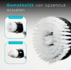 Merkloos Scrubclean Elektrische Schoonmaakborstel-7 In 1 Schrobber Met Steel-2 Standen Poetsmachine-max 130cm-badkamer/keuken/auto +gratis Houder -Winkel Voor Schoonmaakartikelen 1200x1178 10