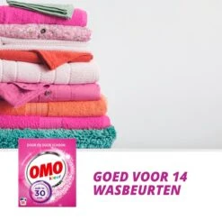 Omo Kleur Waspoeder - 6 X 14 Wasbeurten - Voordeelverpakking -Winkel Voor Schoonmaakartikelen 1200x1183 1