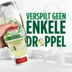 Dreft Natuurlijke Geur - Afwasmiddel - Bergamot & Gember - Ondersteboven Fles - Voordeelverpakking 8 X 370 Ml -Winkel Voor Schoonmaakartikelen 1200x1198 54