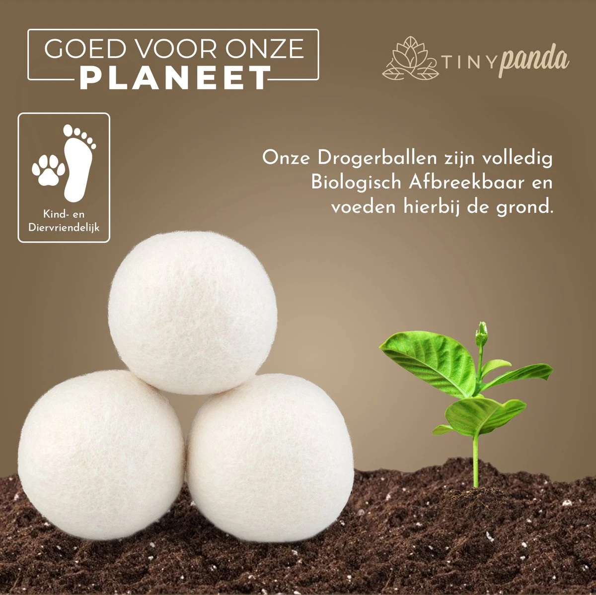 Droger Ballen XL 6 stuks inclusief lavendelolie – Zero waste Dryer Balls - Duurzaam – Wasverzachter – Herbruikbare Drogerballen – Droogt de was sneller – Tiny Panda Merkloos Droger Ballen XL 6 Stuks Inclusief Lavendelolie – Zero Waste Dryer Balls - Duurzaam – Wasverzachter – Herbruikbare Drogerballen – Droogt De Was Sneller – Tiny Panda -Winkel Voor Schoonmaakartikelen 1200x1199 12