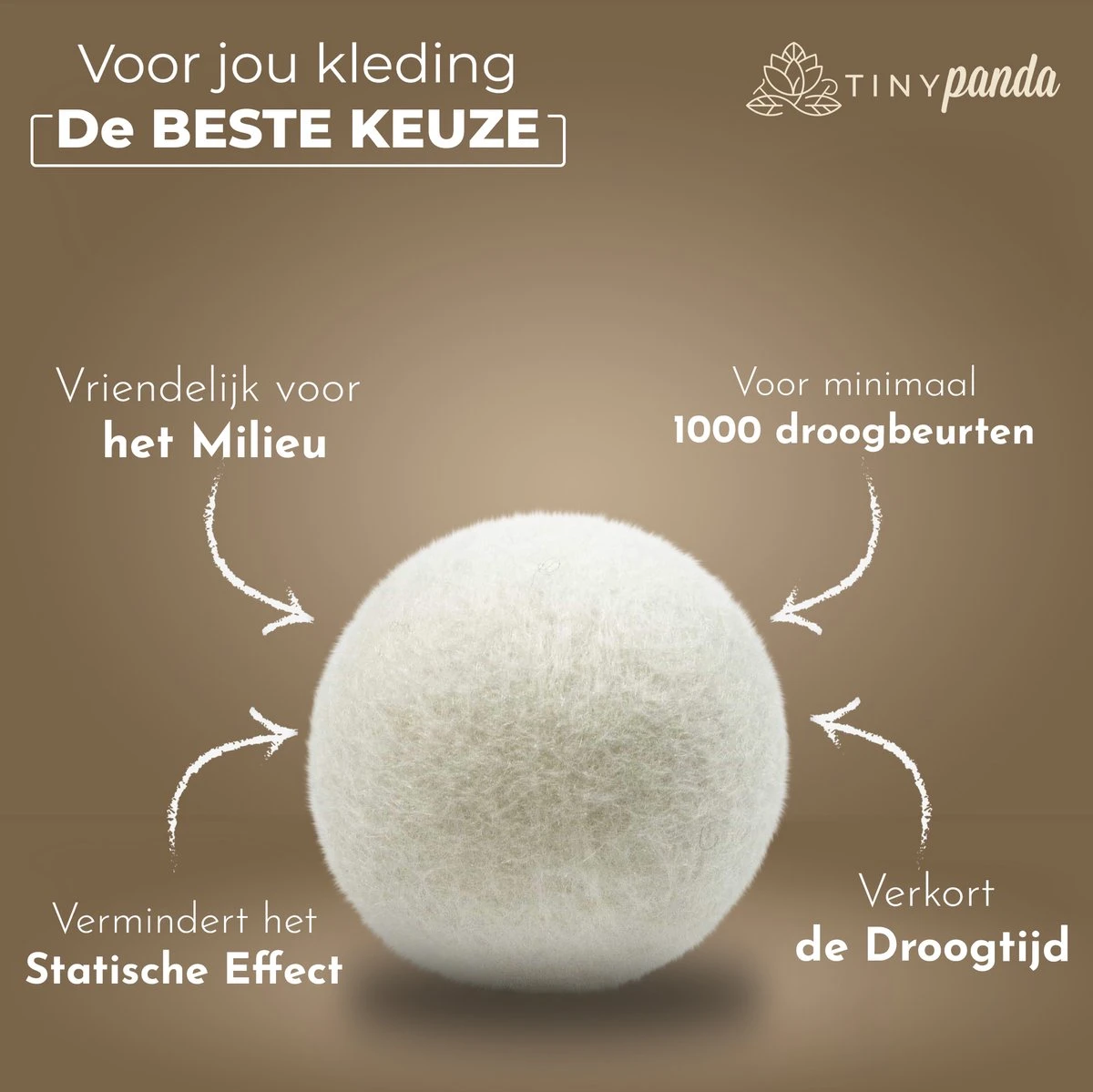 Droger Ballen XL 6 stuks inclusief lavendelolie – Zero waste Dryer Balls - Duurzaam – Wasverzachter – Herbruikbare Drogerballen – Droogt de was sneller – Tiny Panda Merkloos Droger Ballen XL 6 Stuks Inclusief Lavendelolie – Zero Waste Dryer Balls - Duurzaam – Wasverzachter – Herbruikbare Drogerballen – Droogt De Was Sneller – Tiny Panda -Winkel Voor Schoonmaakartikelen 1200x1199 14