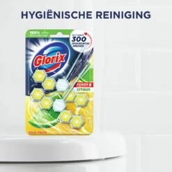 Glorix Power 5 Toiletblokken - Citroen - 7 X 2 Stuks - Voordeelverpakking 16 Glorix Power 5 Toiletblokken - Citroen - 7 X 2 Stuks - Voordeelverpakking -Winkel Voor Schoonmaakartikelen 1200x1200 1052