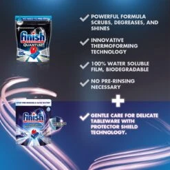 Finish Quantum Ultimate Infinity Shine Vaatwastabletten - 80 Capsules -Winkel Voor Schoonmaakartikelen 1200x1200 1229