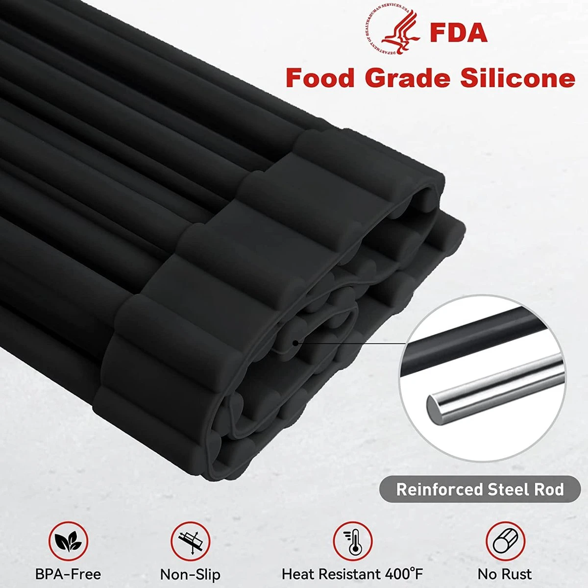 BOTC Afdruiprek - verstelbaar - Afdruipmat voor afwas - Pannenonderzetter - Opvouwbaar BOTC Afdruiprek - Verstelbaar - Afdruipmat Voor Afwas - Pannenonderzetter - Opvouwbaar -Winkel Voor Schoonmaakartikelen 1200x1200 1455