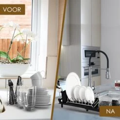 MIRI Afdruiprek – Afwasrek – Uitschuifbaar – Met Lekbak In Gootsteen – Afwas – Roestvrij Staal – Zwart 9 MIRI Afdruiprek – Afwasrek – Uitschuifbaar – Met Lekbak In Gootsteen – Afwas – Roestvrij Staal – Zwart -Winkel Voor Schoonmaakartikelen 1200x1200 1520