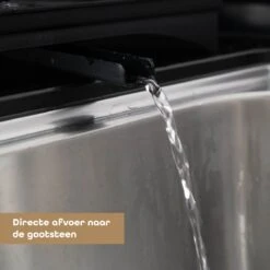 Baulk® - Afdruiprek - Afdruiprek Met Lekbak - Afwas - Droogrek Afwas - RVS - Bestekbak - Modern -Winkel Voor Schoonmaakartikelen 1200x1200 1524