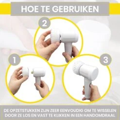 Lenga Elektrische Schoonmaakborstel - 5 In 1 Borstel - Oplaadbaar - Wasborstel - Schoonmaakmiddelen - Schrobborstels 6 Lenga Elektrische Schoonmaakborstel - 5 In 1 Borstel - Oplaadbaar - Wasborstel - Schoonmaakmiddelen - Schrobborstels -Winkel Voor Schoonmaakartikelen 1200x1200 1594