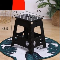 Merkloos Verdikt Kunststof Klapkruk-draagbaar-opvouwbare Kruk-Met Antislip Oppervlak Zwart 29x22cmx45cm -Winkel Voor Schoonmaakartikelen 1200x1200 1635