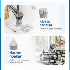 Qualitics Elektrische Schoonmaakborstel - Roterende Polijstmachine - Schrobborstel - Poetsmachine - Vloerreiniger Met 10 Opzetstukken 6 Qualitics Elektrische Schoonmaakborstel - Roterende Polijstmachine - Schrobborstel - Poetsmachine - Vloerreiniger Met 10 Opzetstukken -Winkel Voor Schoonmaakartikelen 1200x1200 1694