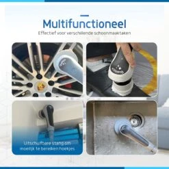 Qualitics Elektrische Schoonmaakborstel - Roterende Polijstmachine - Schrobborstel - Poetsmachine - Vloerreiniger Met 10 Opzetstukken 7 Qualitics Elektrische Schoonmaakborstel - Roterende Polijstmachine - Schrobborstel - Poetsmachine - Vloerreiniger Met 10 Opzetstukken -Winkel Voor Schoonmaakartikelen 1200x1200 1695